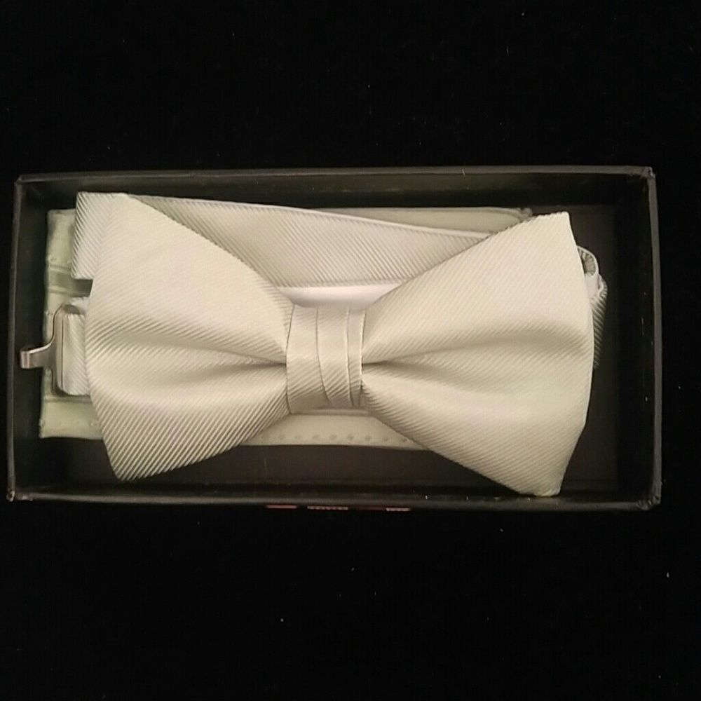 MEN'S LARR BRIO BOW TIE AND HANKY SET